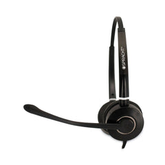 Spracht HS-WD-USB-2 Binaural Over The Head Headset - Black