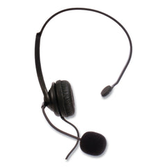 Spracht ZuM350M Monaural Over The Head Headset - Black
