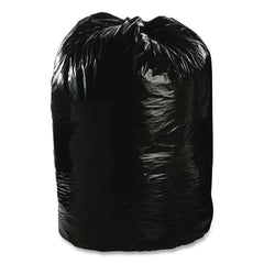 Stout by Envision 36 in. x 58 in. 1.5 mil. 60 Gallon Total Recycled Content Plastic Trash Bags - Brown/ Black (100/Carton)