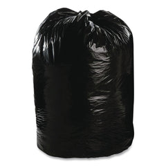 Stout by Envision 38 in. x 60 in. 1.5 mil. 60 Gallon Total Recycled Content Plastic Trash Bags - Brown/ Black (100/Carton)