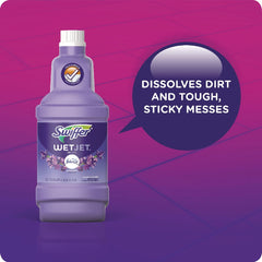 Swiffer WetJet 1.25 Liter System Cleaning-Solution Refill - Lavender Scent (4/Carton)