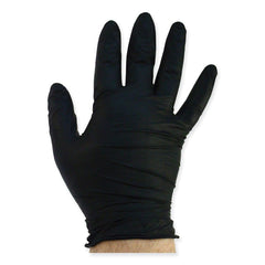 Safety Zone ProGuard Powder Free Nitrile Gloves - Large Black (1000/Carton)