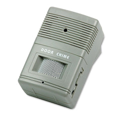Tatco 2.75 in. x 2 x 4.25 in. Battery Operated Visitor Arrival/Departure Chime - Gray