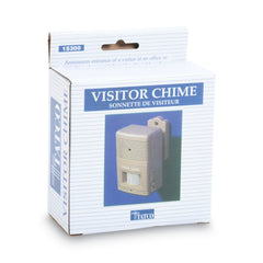 Tatco 2.75 in. x 2 x 4.25 in. Battery Operated Visitor Arrival/Departure Chime - Gray