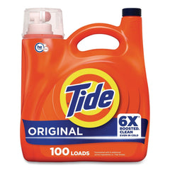 Tide 125 oz. Pour Bottle 100 Loads HE Liquid Laundry Detergent - Original Scent (4/Carton)