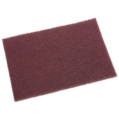 Scotch-Brite PROFESSIONAL 6 in. x 9 in. General Purpose Hand Pad - Maroon (60/Carton)
