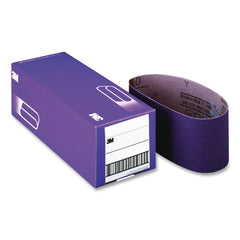3M Regalite 9.875 in. x 29.5 in. 80Y Grit Resin Bond Cloth Belt (10/Carton)