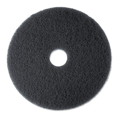3M 19 in. Diameter Low-Speed High Productivity Floor Pads 7300 - Black (5/Carton)