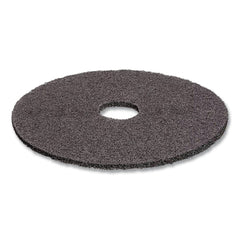 3M 19 in. Diameter Low-Speed High Productivity Floor Pads 7300 - Black (5/Carton)