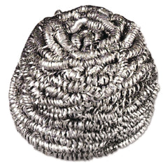 Scotch-Brite Stainless Steel Scrubber - Silver (12/Carton)