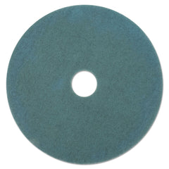 3M 27 in. Diameter Ultra High-Speed Floor Burnishing Pads 3100 - Aqua (5/Carton)