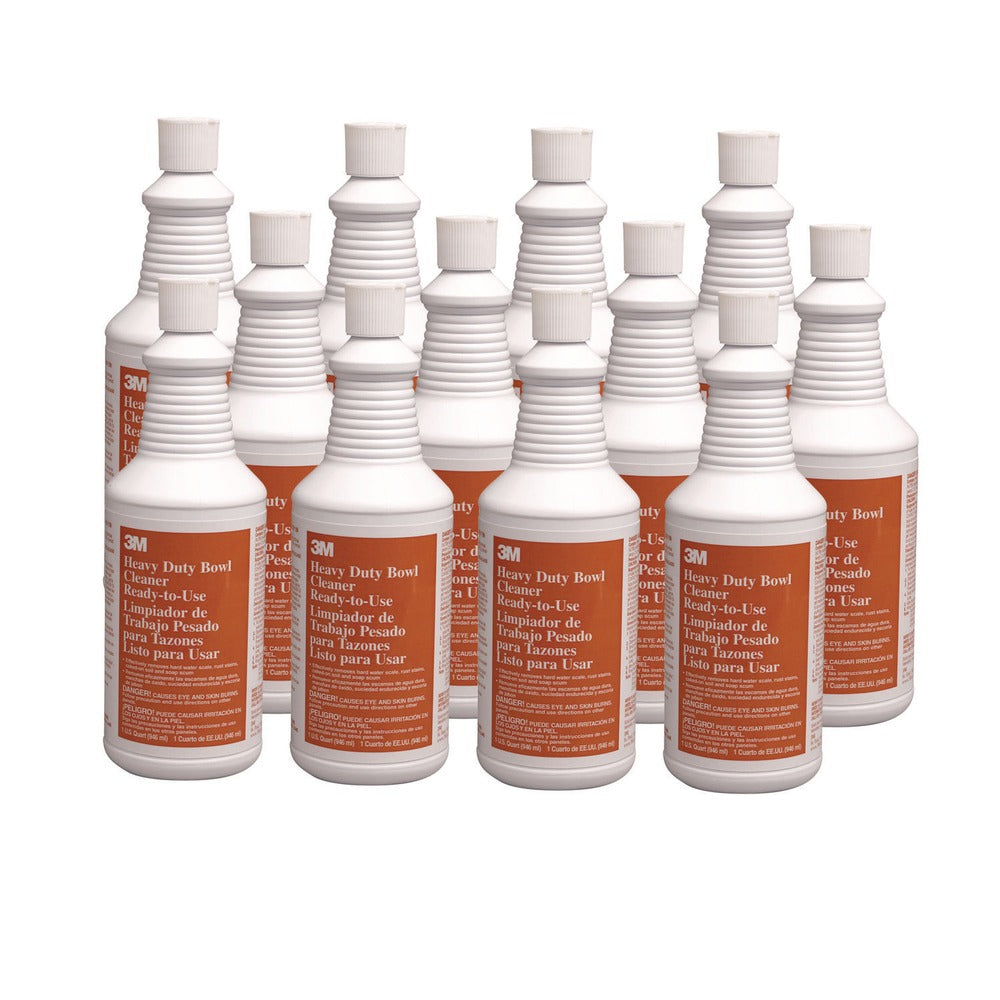 3M 34764 1 qt. Bottle Heavy-Duty Liquid Bowl Cleaner (12/Carton)