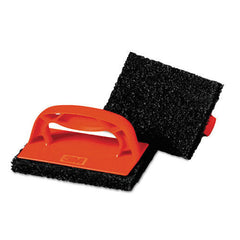 Scotch-Brite PROFESSIONAL Scotchbrick 4 in. x 6 in. x 3 in. Griddle Scrubber - Red/Black (12/Carton)