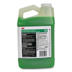 3M Quat Disinfectant Cleaner Concentrate Pleasant Scent 0.5 Gal Bottle 4/carton
