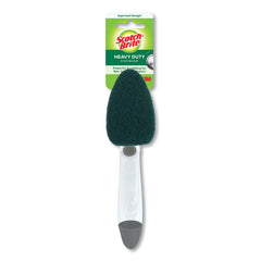 Scotch-Brite 2.5 in. x 9.5 in. Soap-Dispensing Dishwand - Yellow/Green (4/Carton)