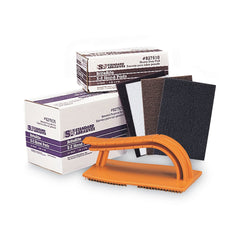 3M Standard Abrasives 3.38 in. x 5.75 in. Easy Hand Pad Holder - Orange