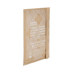 Scotch #2 Bubble Cushion Self-Adhesive Closure 11.25 in. x 12 in. Curbside Recyclable Padded Mailer - Natural Kraft (100/Carton)