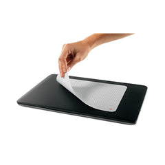 3M 8-1/2 in. x 7 in. Precise Mouse Pad with Repositionable Nonskid Back - Gray Bitmap