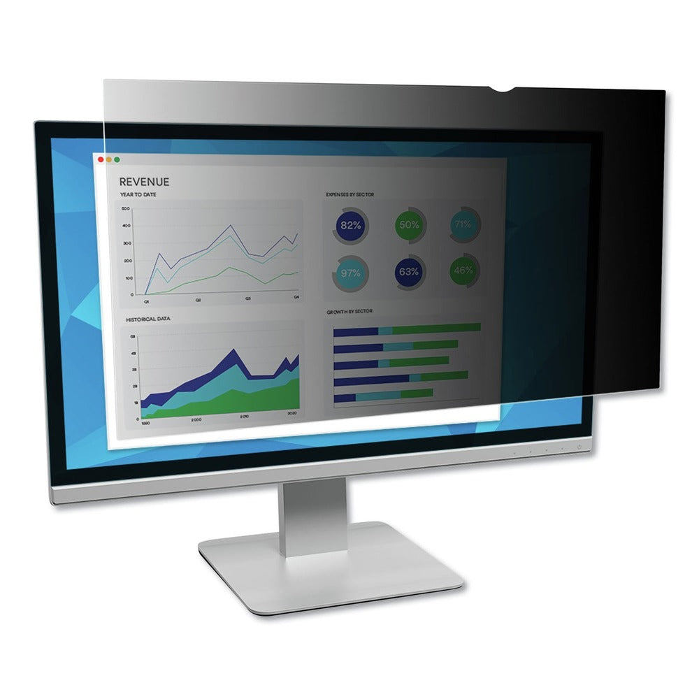 3M 16:9 Aspect Ratio Frameless Blackout Privacy Filter for 27 in. Widescreen iMac
