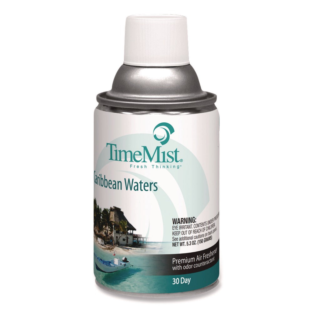 TimeMist 7.1 oz Premium Metered Air Freshener Refill - Caribbean Waters