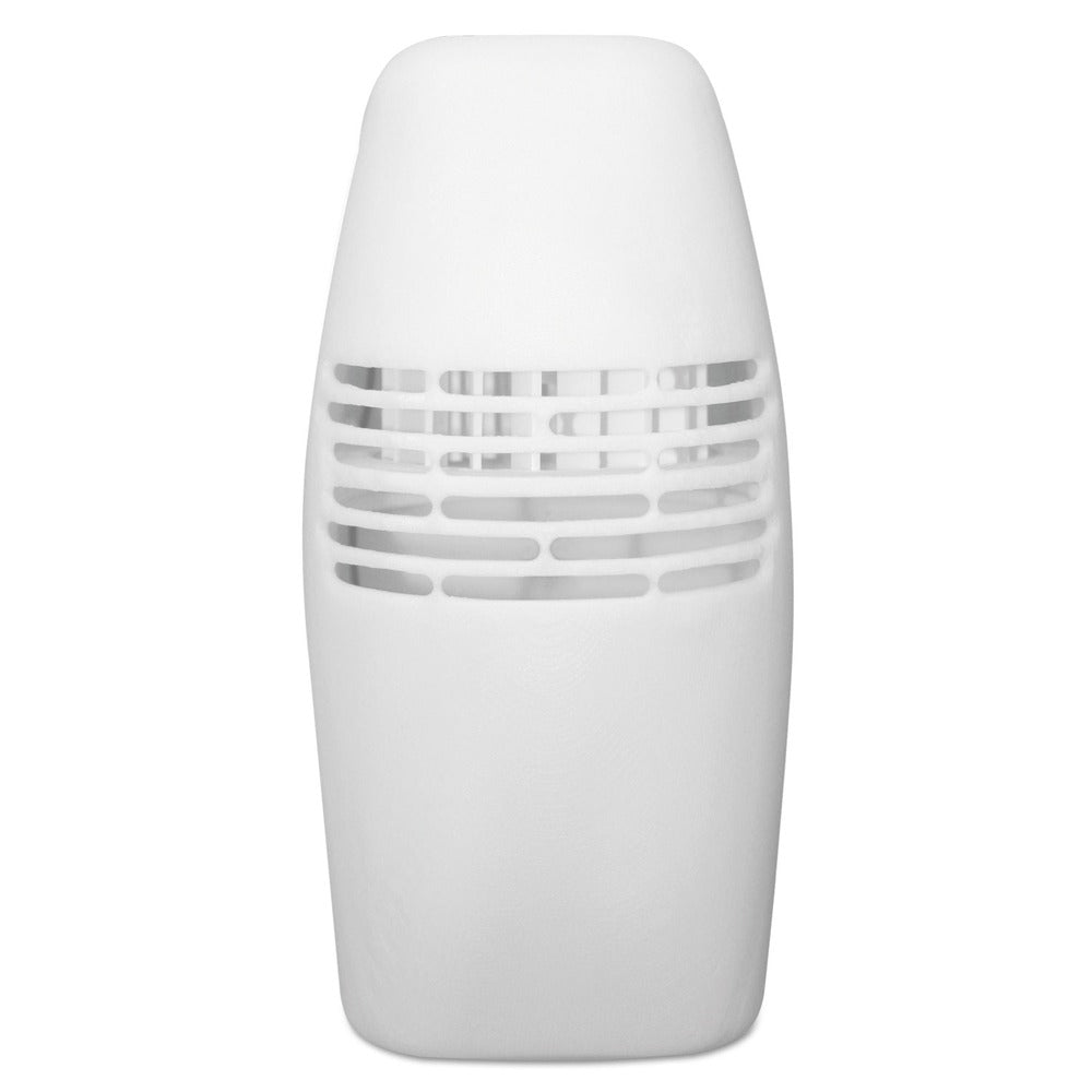 TimeMist 3 x 4.5 x 3.63 Locking Fan Air Freshener Dispenser - White (12/Carton)