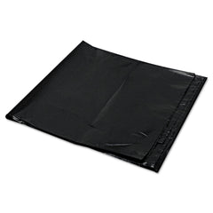 Trinity Plastics 43 in. x 47 in. 56 gal. 1.6 mil Flat Pack Low-Density Can Liners - Black (100/Carton)
