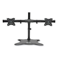Tripp Lite 31.69 in. x 10 in. x 18.11 in. Dual Desktop Monitor Stand for 13 in. to 27 in. Monitors - Black