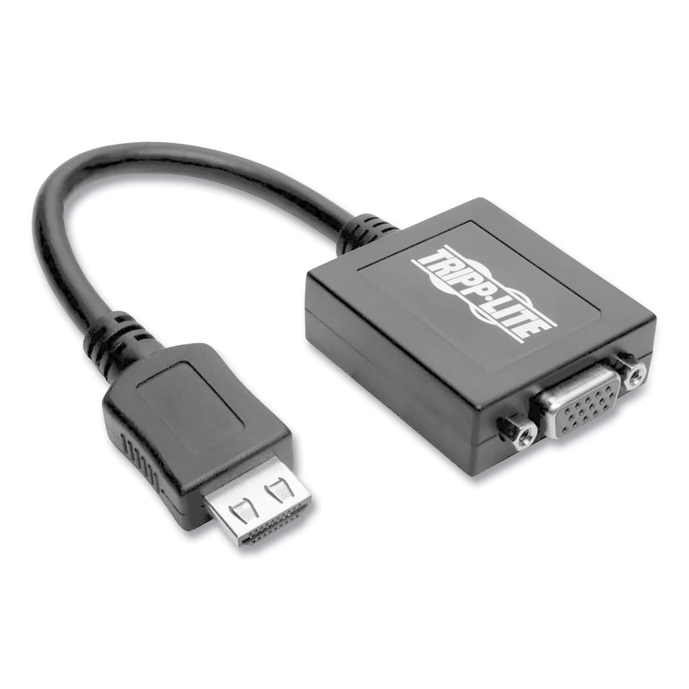 Tripp Lite 6 in. HDMI to VGA with Audio Converter Cable - Black