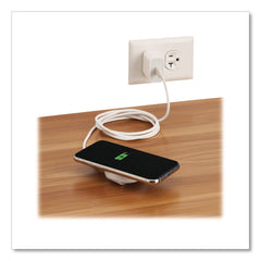 Tripp Lite 15W Wireless Charging Pad USB C White