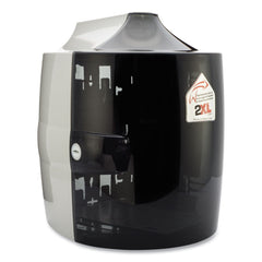 2XL TXL L80 11 in. x 11 in. x 13 in. Contemporary Wall Mount Wipe Dispenser - Smoke Gray