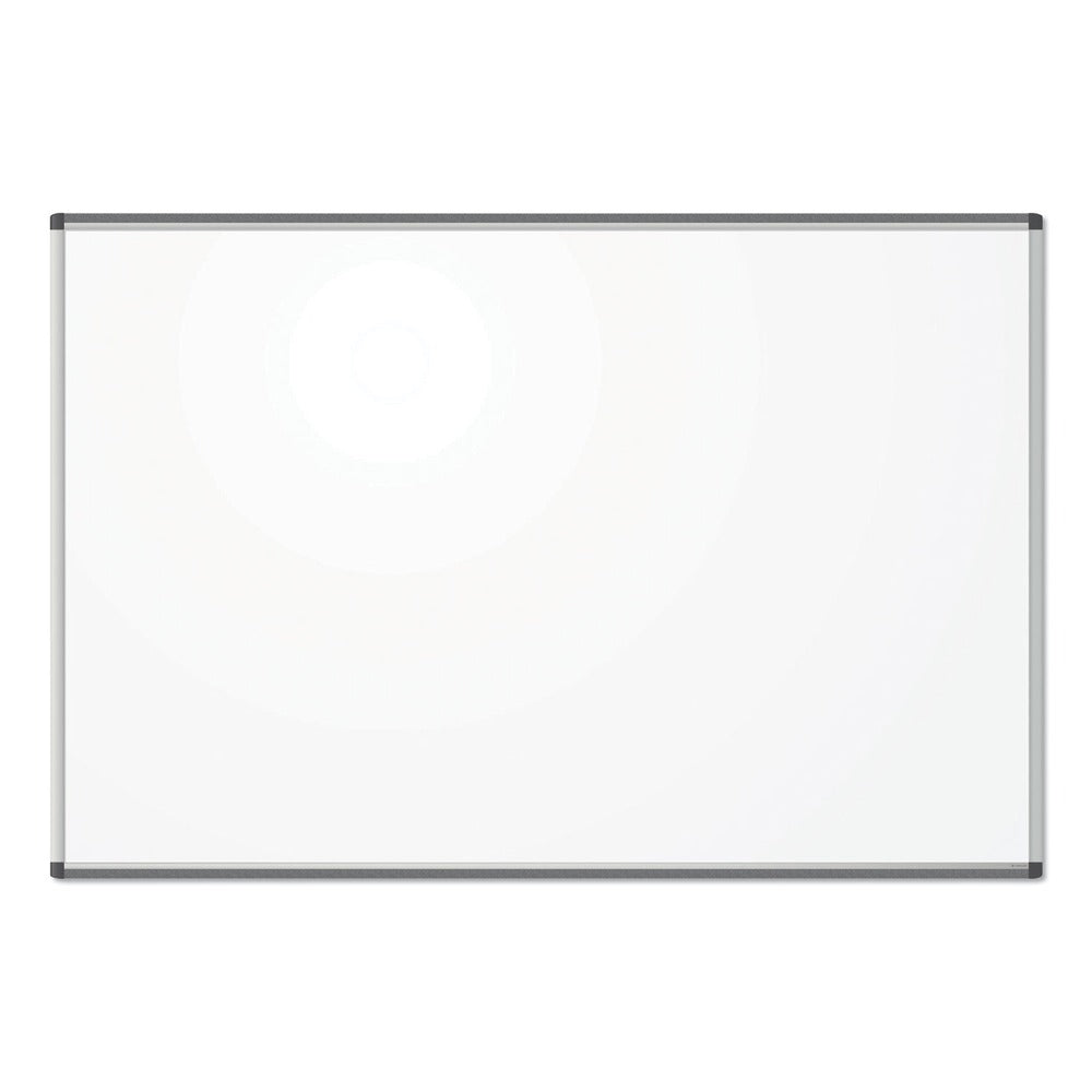 U Brands PINIT 72 in. x 48 in. Magnetic Dry Erase Board - White Surface/Satin Aluminum Frame