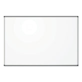 U Brands PINIT 72 in. x 48 in. Magnetic Dry Erase Board - White Surface/Satin Aluminum Frame