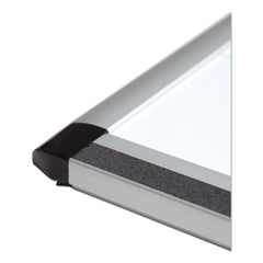 U Brands PINIT 72 in. x 48 in. Magnetic Dry Erase Board - White Surface/Satin Aluminum Frame