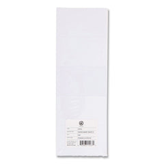 U Brands 3 in. x 1.75 in. Data Card Replacement - White (500/Pack)