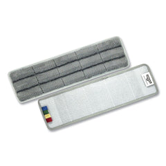 Unger OmniClean 16 in. Microfiber Pads - Gray (5/Pack)