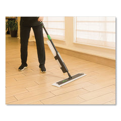 Unger Excella 18.5 in. x 5 in. Single-Use Spunlace Mop Pad - White