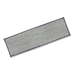 Unger Excella 20 in. x 6 in. Reusable Mopping Pad - Gray with Color-Coding Tabs
