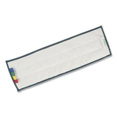 Unger Excella 20 in. x 6 in. Reusable Mopping Pad - Gray with Color-Coding Tabs
