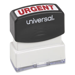 Universal Pre-Inked One-Color URGENT Message Stamp - Red