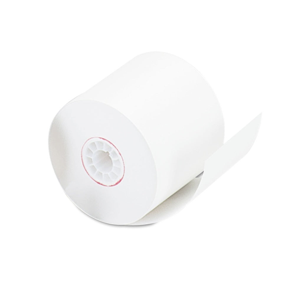 Universal 0.5 in. Core 2.25 in. x 128 ft. Impact and Inkjet Print Bond Paper Rolls - White (1 Roll)