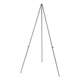 Universal Instant Setup 15 in. - 61 in. Steel Foldaway Easel - Black