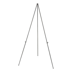 Universal Instant Setup 15 in. - 61 in. Steel Foldaway Easel - Black