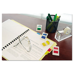Universal 2-Dispenser 50-Piece Page Flags - Red