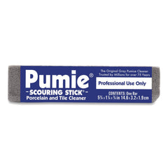 Pumie 6.75 in. x 1.25 in. Scouring Stick - Gray (1 Dozen)