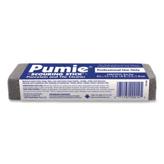 Pumie 6.75 in. x 1.25 in. Scouring Stick - Gray (1 Dozen)