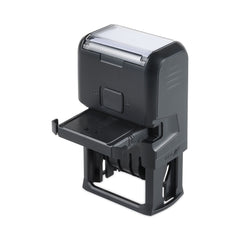 Trodat 1.63 in. x 1 in. Printy Economy 5-in-1 Self-Inking Date Stamp - Blue/Red