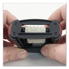 Trodat Printy 1.25 in. x 0.38 in. 12 Selectable Messages Self-Inking Stamp - Red