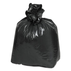 Classic 24 in. x 33 in. 16 Gallon 0.6 mil Linear Low-Density Can Liners - Black (500/Carton)