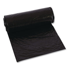 Classic 45 Gallon 0.63 mil 40 in. x 46 in. Linear Low-Density Can Liners - Black (250/Carton)