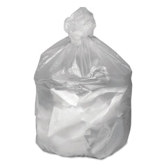 Good 'n Tuff 30 in. x 36 in. 30-Gallon 8 mic. Waste Can Liners - Natural (500/Carton)